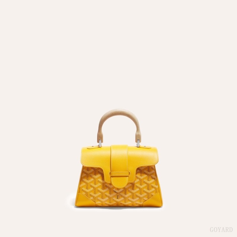 Yellow Goyard SAIGON SOUPLE MINI BAG | ACAV2064