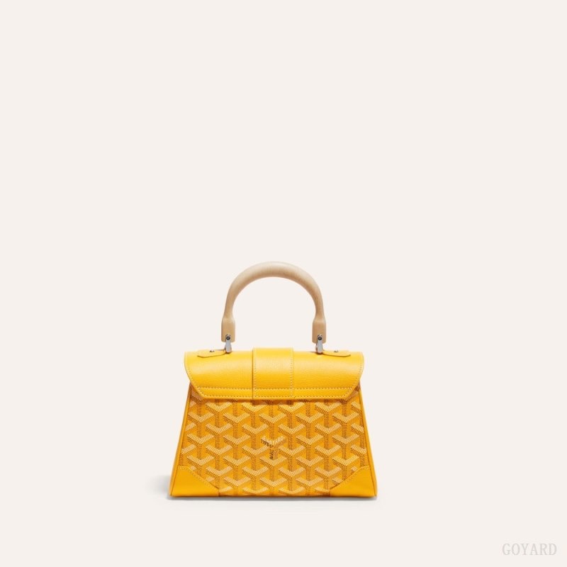 Yellow Goyard SAIGON SOUPLE MINI BAG | ACAV2064