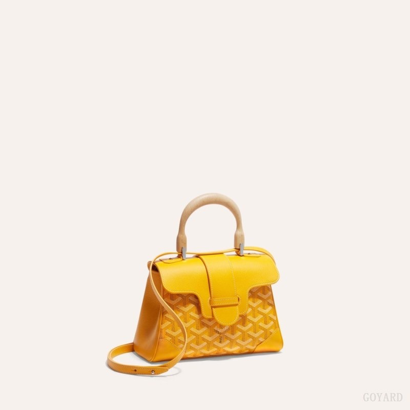 Yellow Goyard SAIGON SOUPLE MINI BAG | ACAV2064