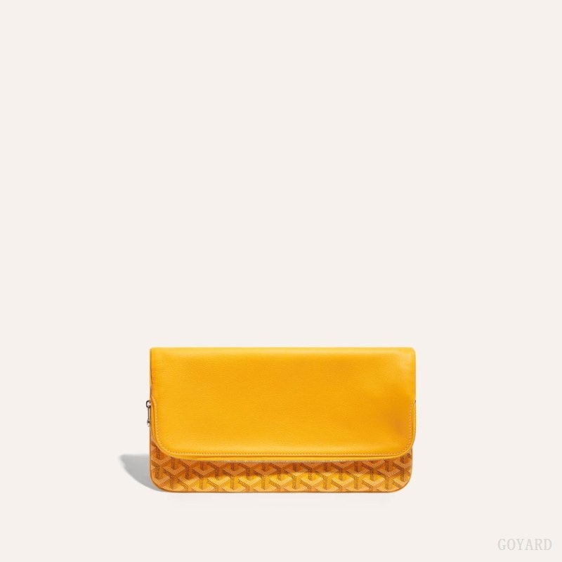 Yellow Goyard SAINTE-MARIE CLUTCH | NAAH9025