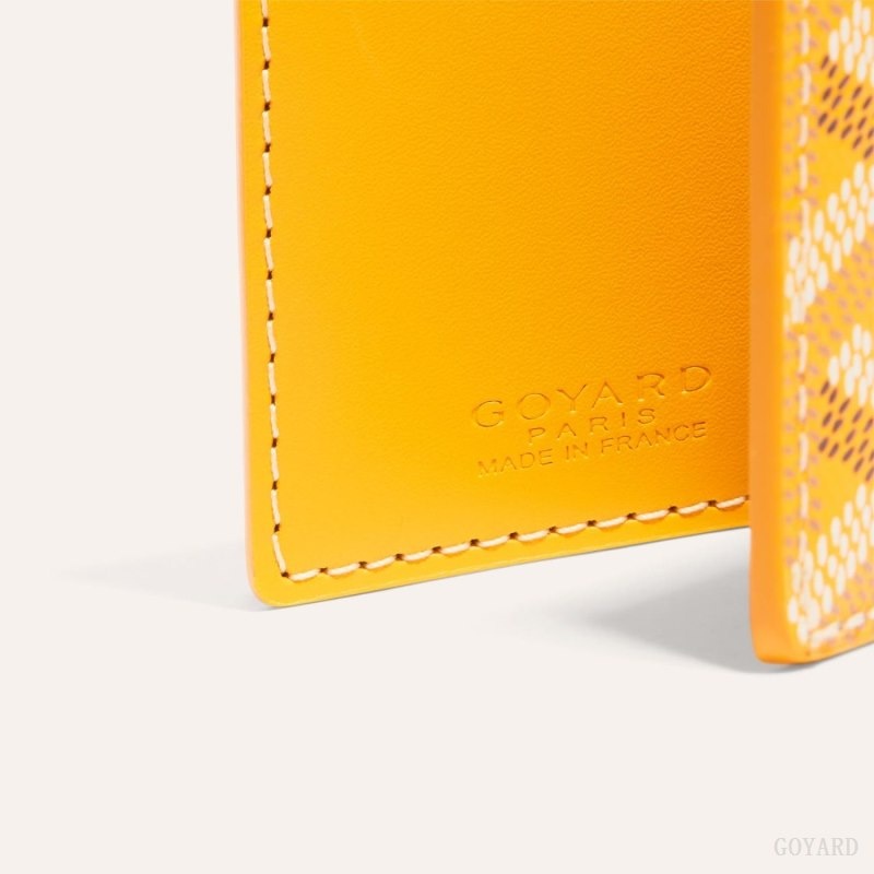 Yellow Goyard SAINT-MARC CARD WALLET | WTNW5082