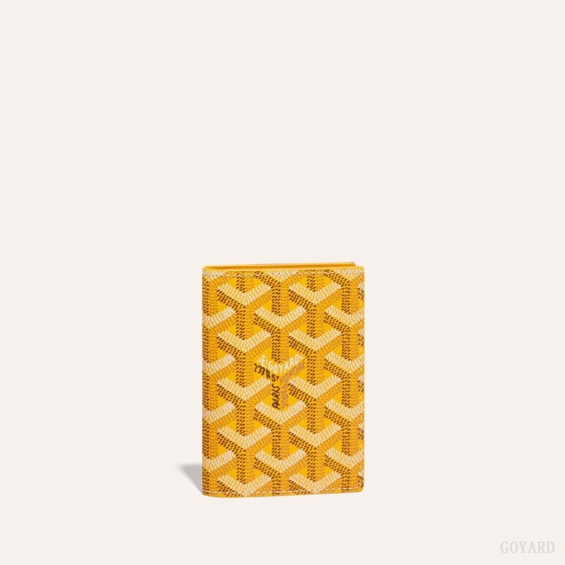 Yellow Goyard SAINT-MARC CARD WALLET | WTNW5082