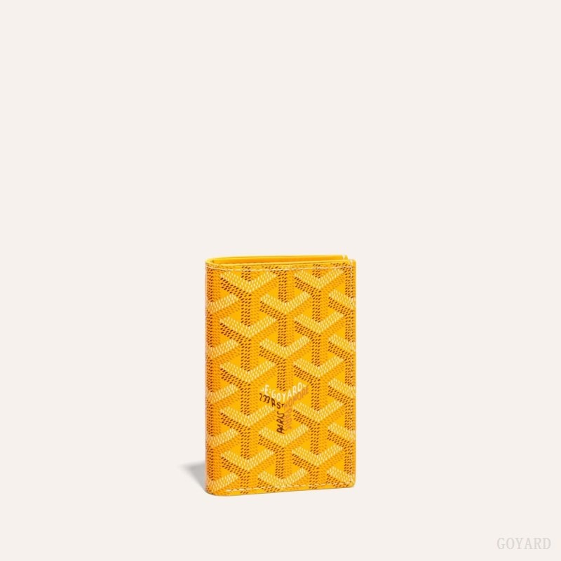 Yellow Goyard SAINT-PIERRE CARD WALLET | YLSJ9097