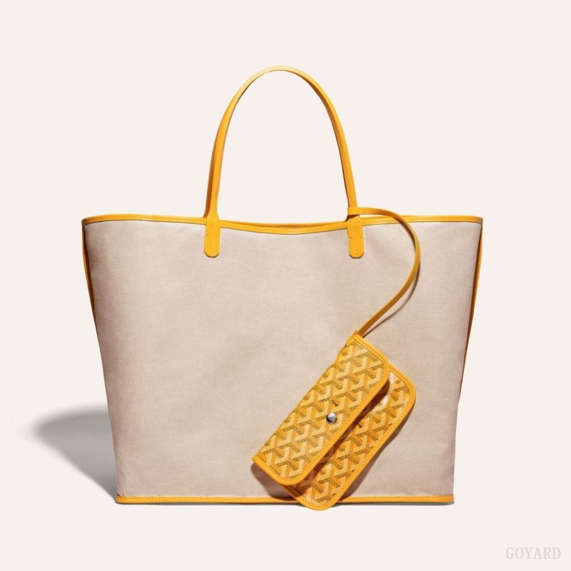 Yellow Goyard SAINT LOUIS GM BAG | VTMN4381