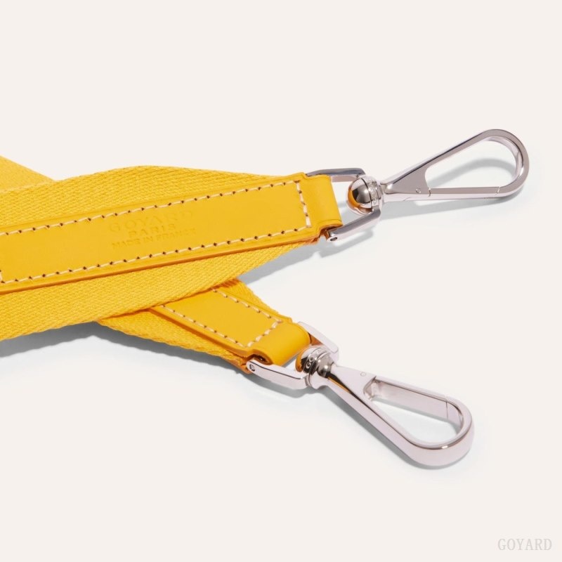 Yellow Goyard SANGLE MM STRAP | IBXJ9822