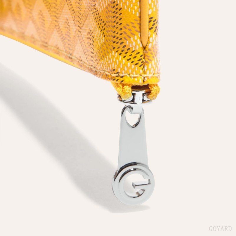 Yellow Goyard SENAT GM DOCUMENT CASE | OYTV7628