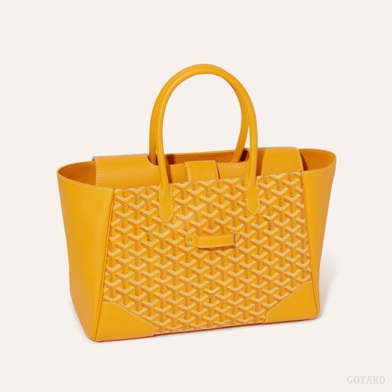 Yellow Goyard Saïgon tote bag | VIRE5569