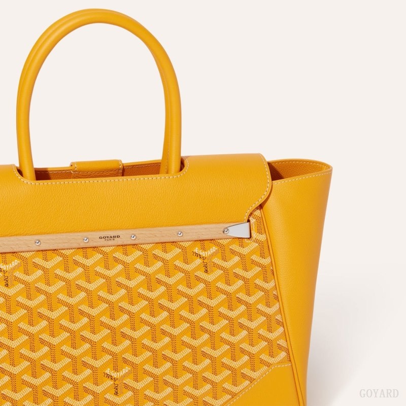 Yellow Goyard Saïgon tote bag | VIRE5569