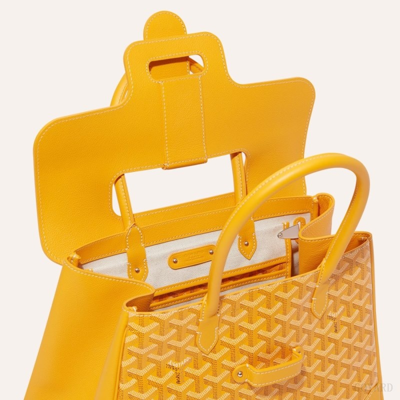 Yellow Goyard Saïgon tote bag | VIRE5569