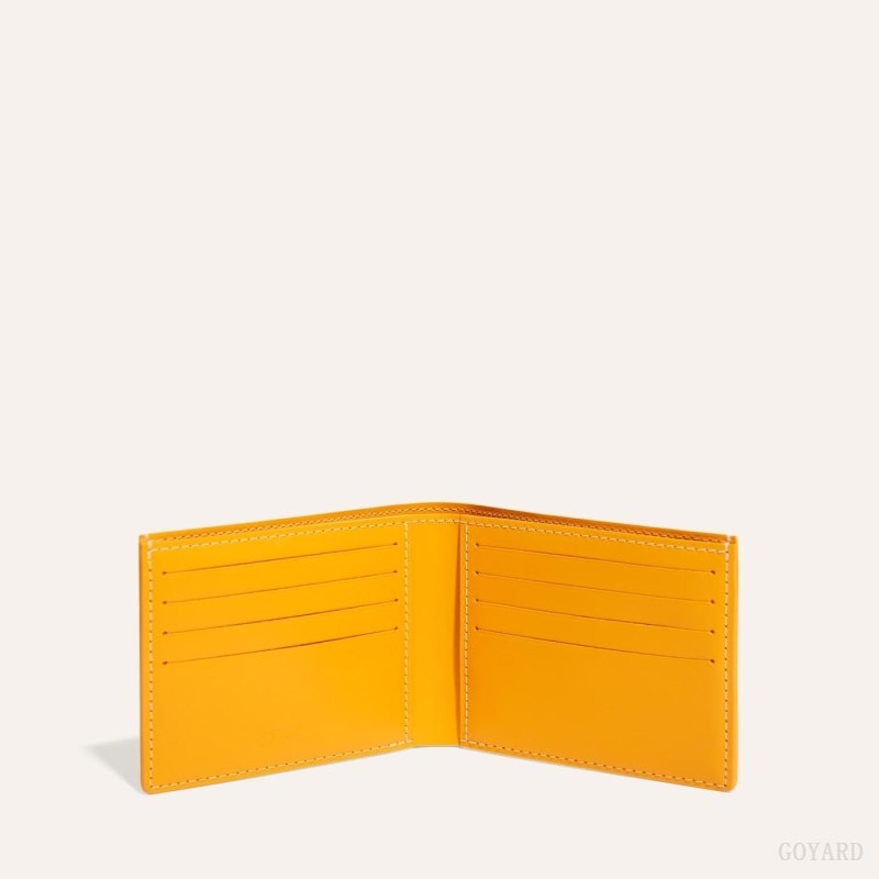 Yellow Goyard VICTOIRE WALLET | TQAX1489