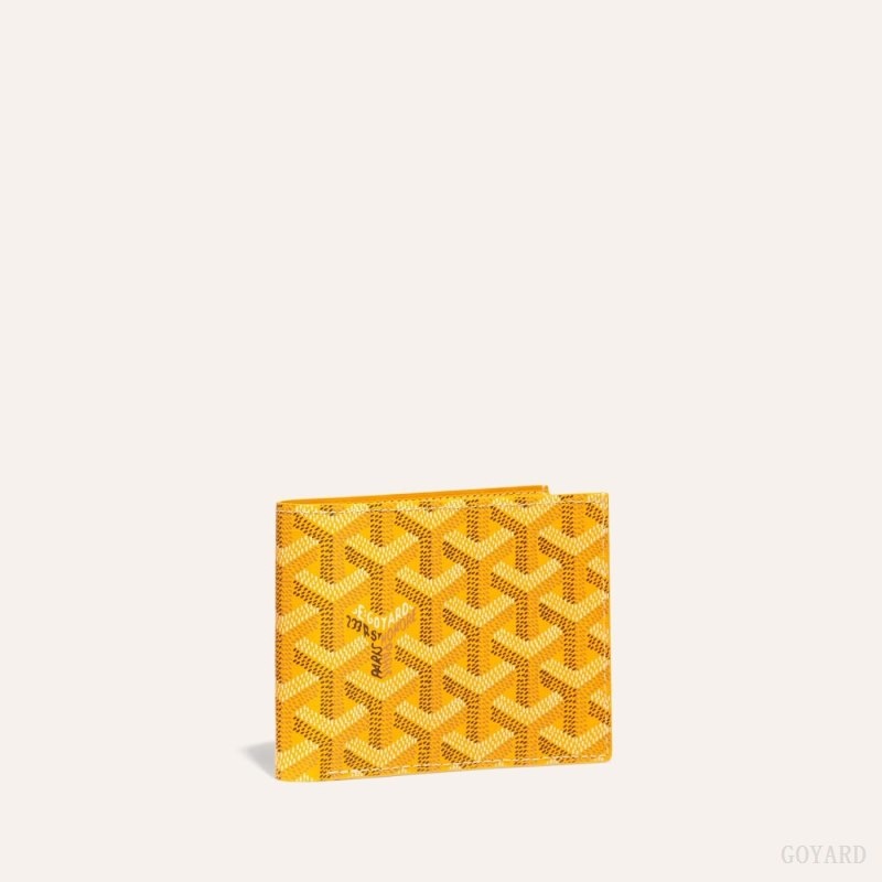 Yellow Goyard VICTOIRE WALLET | TQAX1489