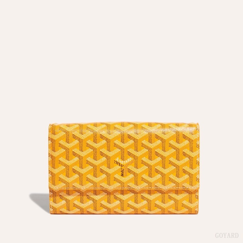 Yellow Goyard Varenne Continental Wallet | ZIWR4793