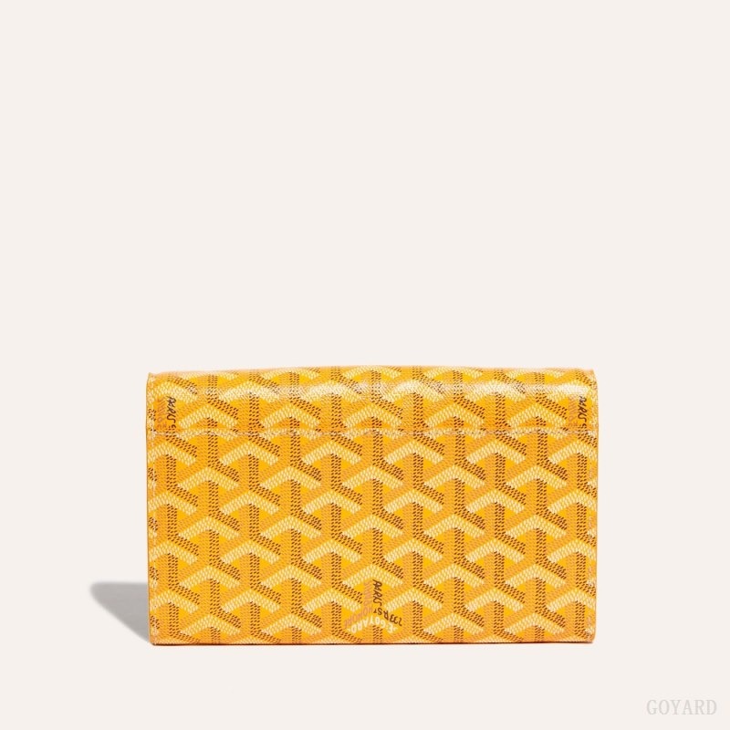 Yellow Goyard Varenne Continental Wallet | ZIWR4793