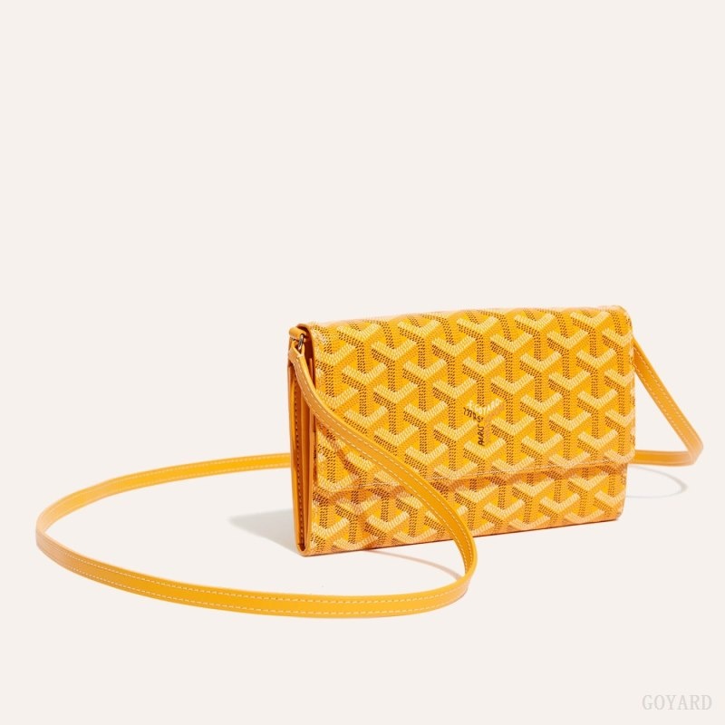 Yellow Goyard Varenne Continental Wallet | ZIWR4793